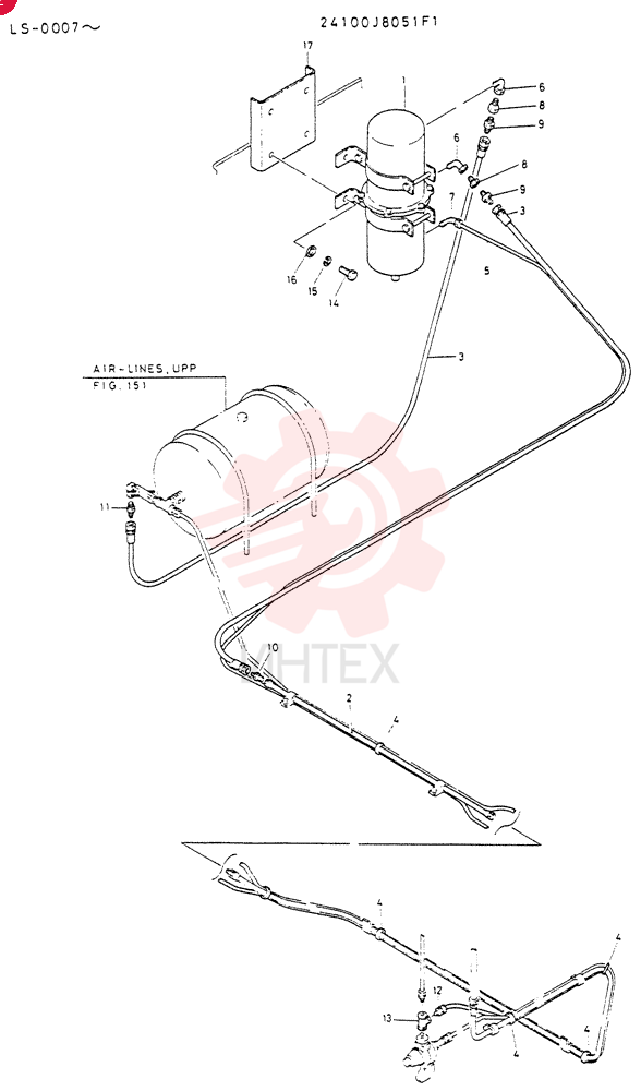 DRYER  ASSY,   AIR 24100J8051F1