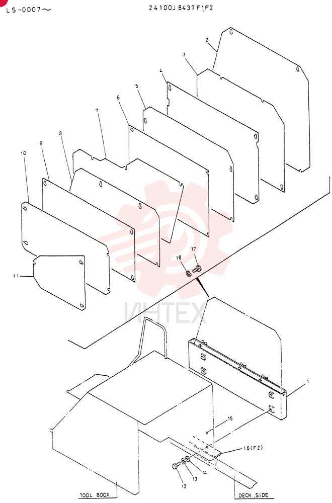GUARD ASSY, VANDALISM 24100J8437F1
