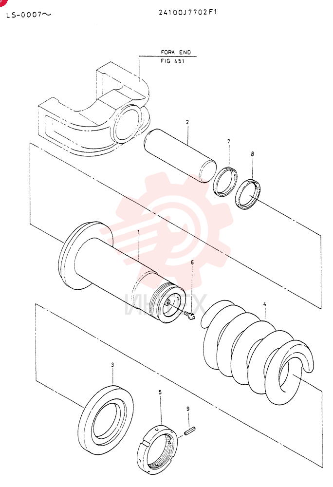 TRACK ASSY 24100J7702F1