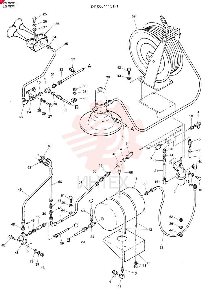 AIR-LINES, UPPER 24100J11131F1