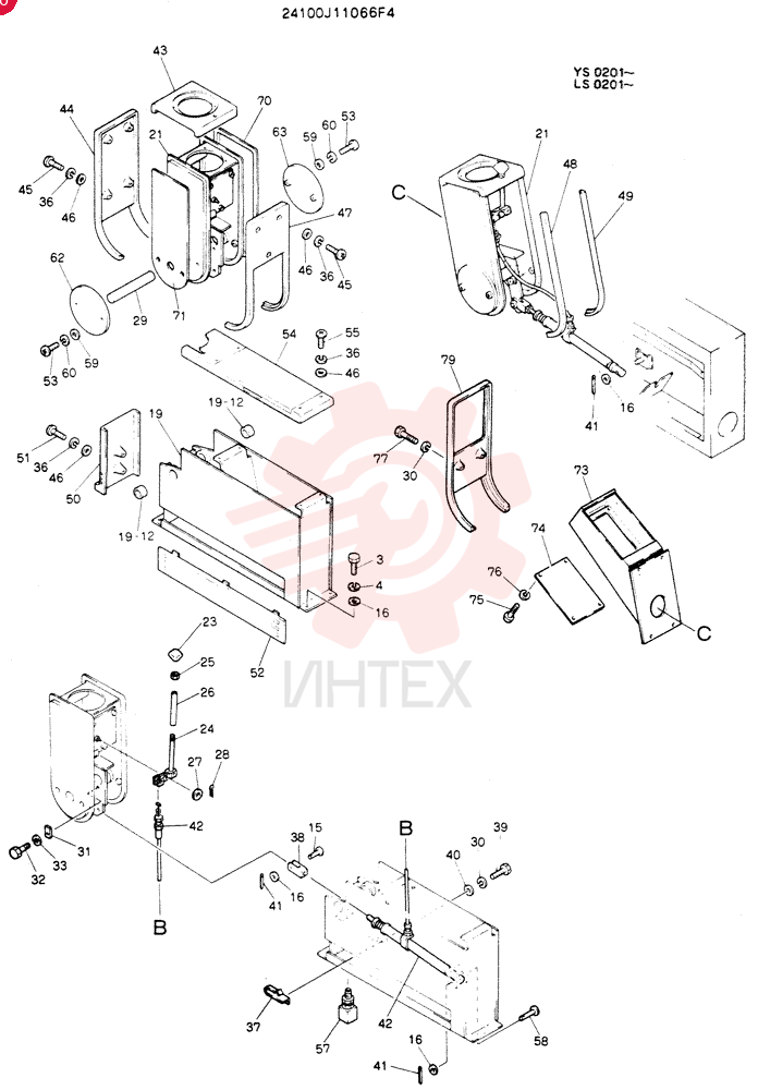 CONTROL ASSY (FOR NORTH EUROPE) 24100J11066F4 (2)