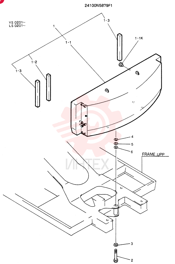 COUNTER-WEIGHT ASSY 24100N5879F1