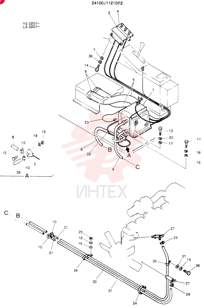 HEATER ASSY (FOR EXPORT) 24100J11210F2