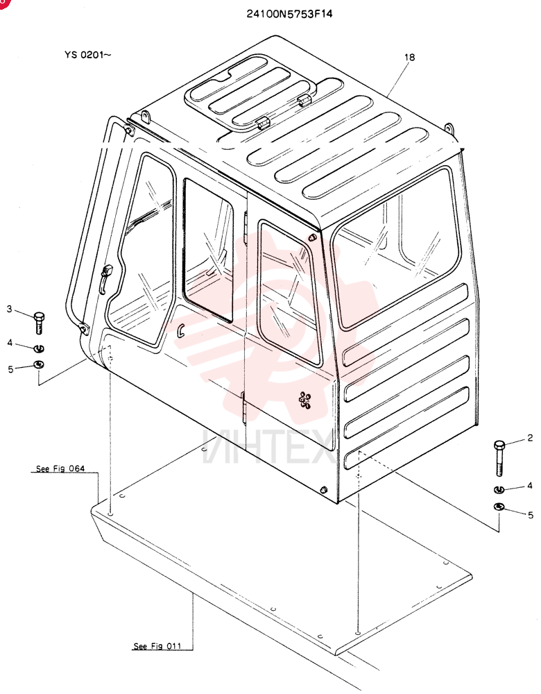 INSTAL,CAB 24100N5753F14