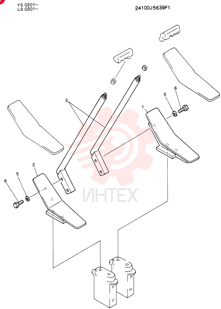 LEVER ASSY,CONTROL 24100N5639F1