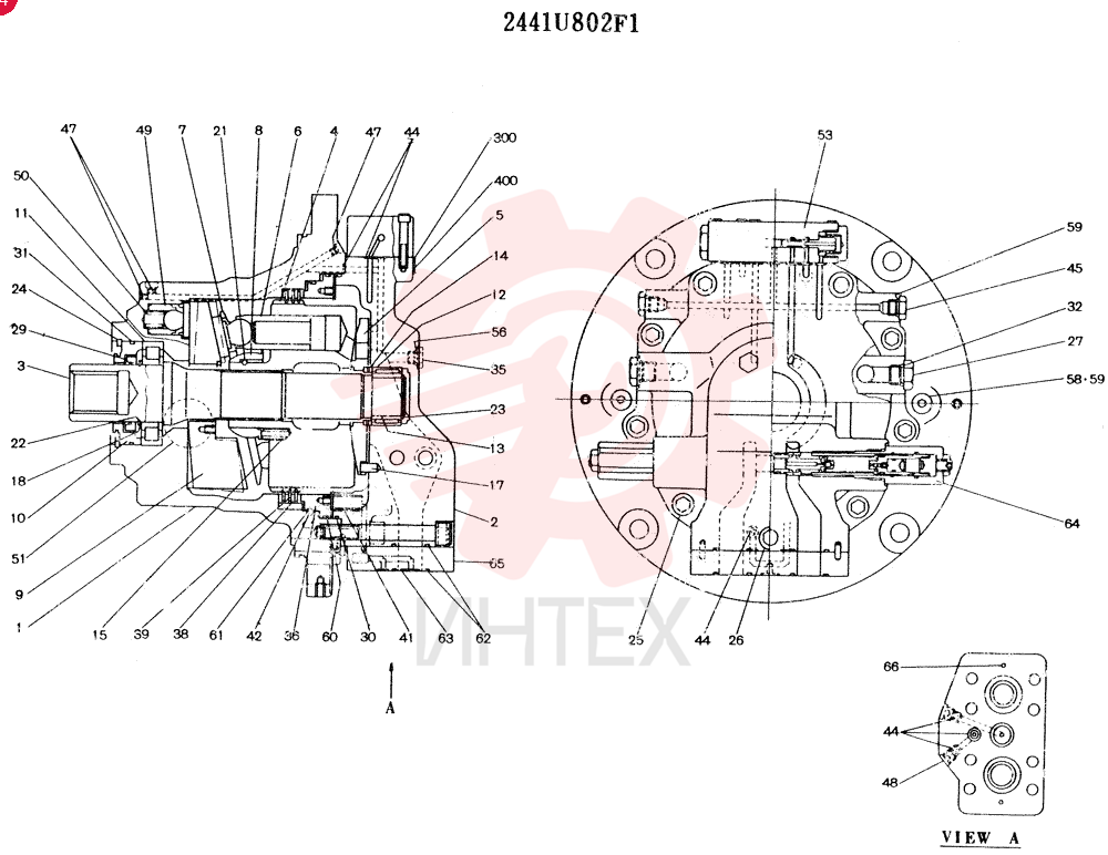 MOTOR-PUMP 2441U802F1
