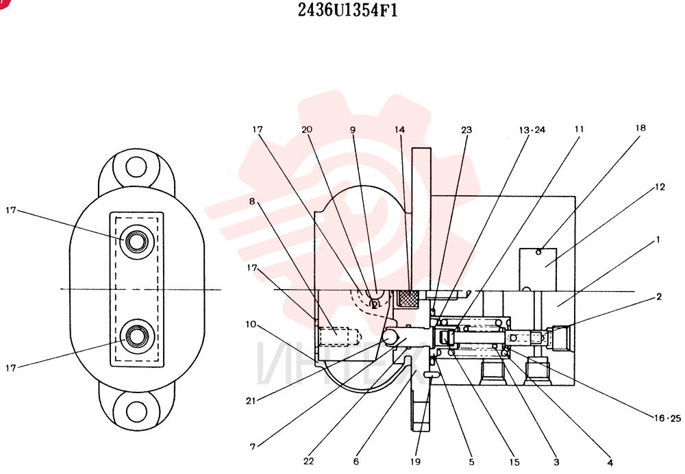 PILOT VALVE 2436U1354F1