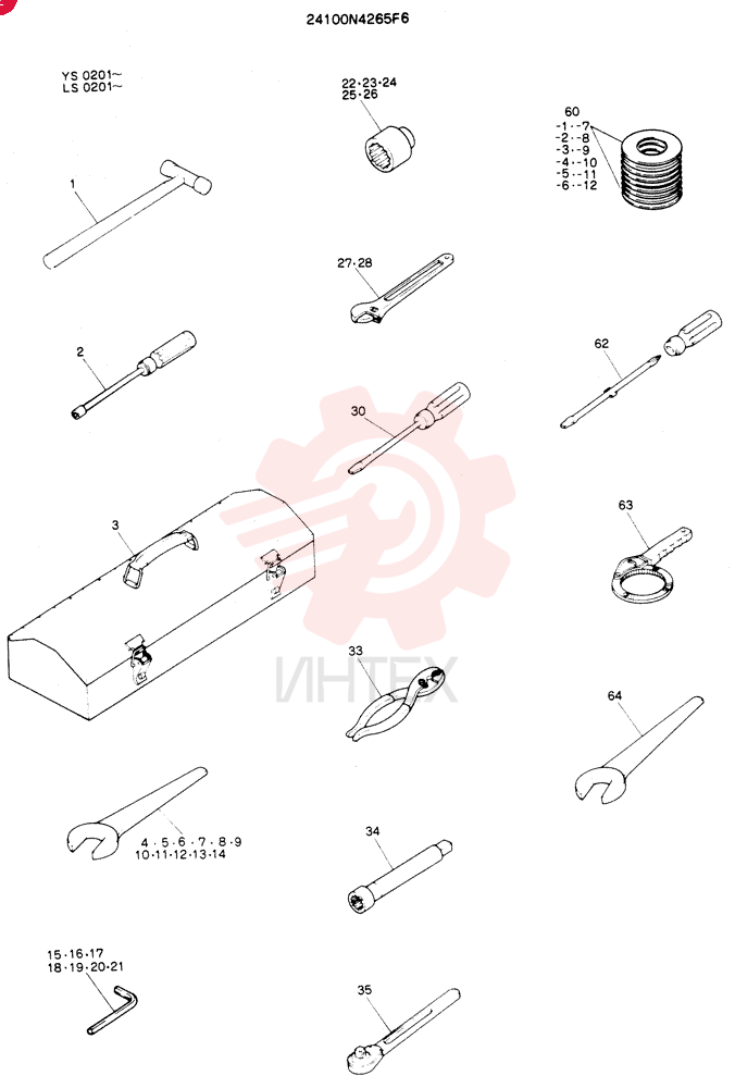 TOOL ASSY 24100N4265F6