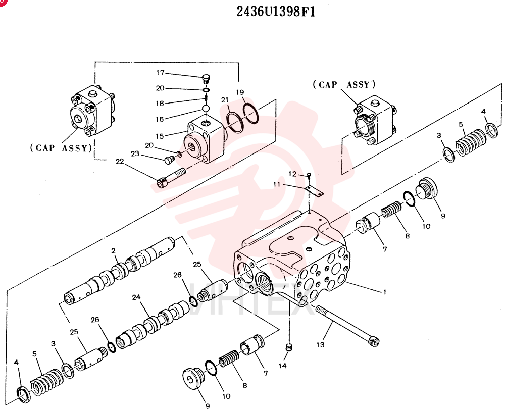 VALVE 2436U1398F1