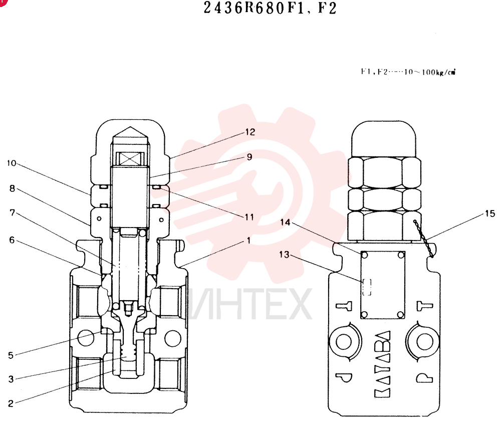VALVE PRESSURE RELIE 2436R680F1