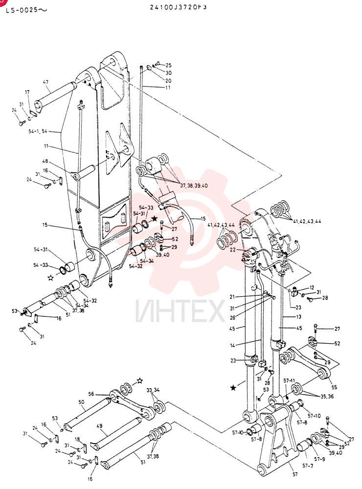 ARM ASSY 24100J3720F3