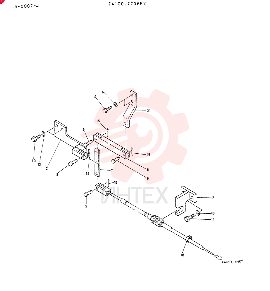 CONTROL   ASSY,   ENGINE 24100J7736F2