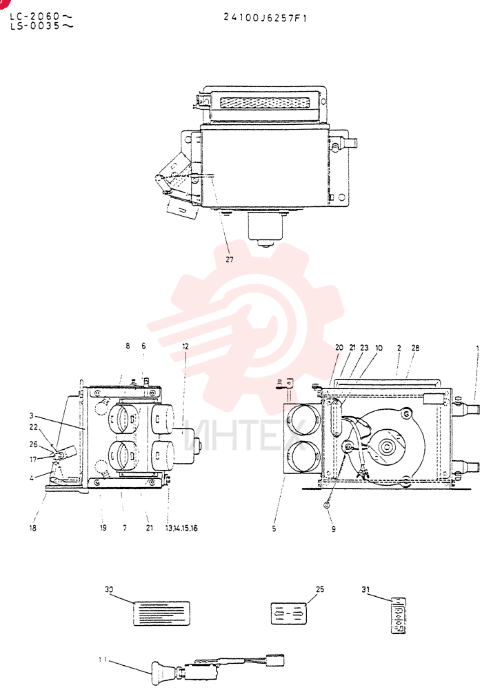 HEATER 24100J6257F1