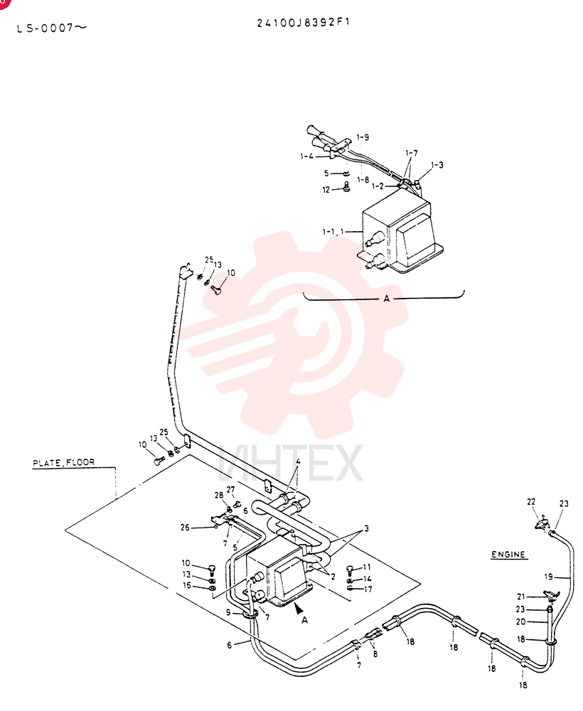 HEATER & DEFROSTER 24100J8392F1