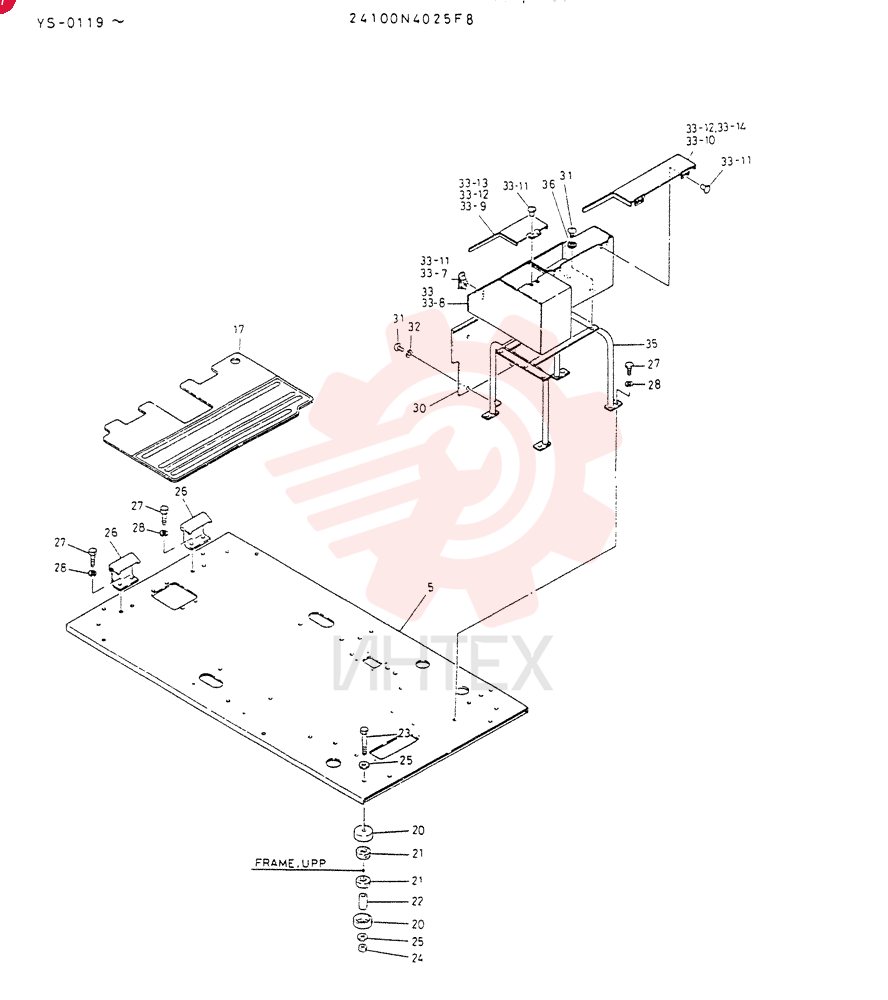 PLATE ASSY,FLOOR 24100N4025F8