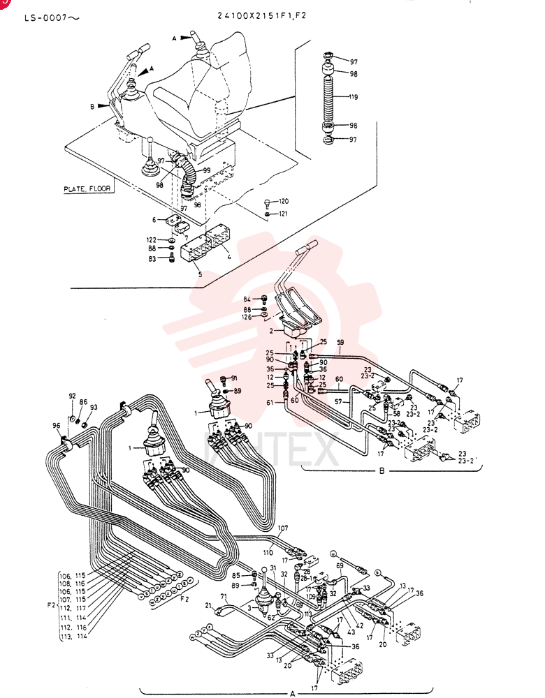 REMOTE CONTROL ASSY 24100X2151F1 (1)