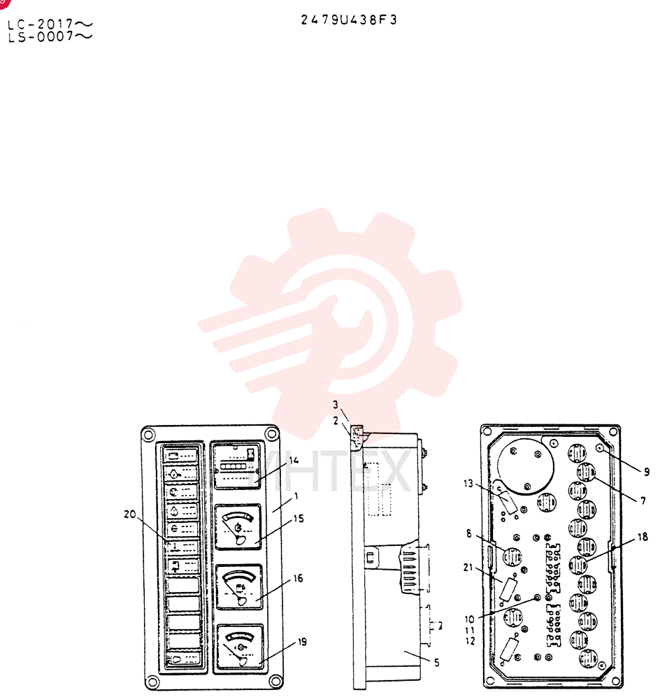 Схема (K916LC) - EXCAVATOR ASN YS0119 (1/87-12/03) 2479U438F3