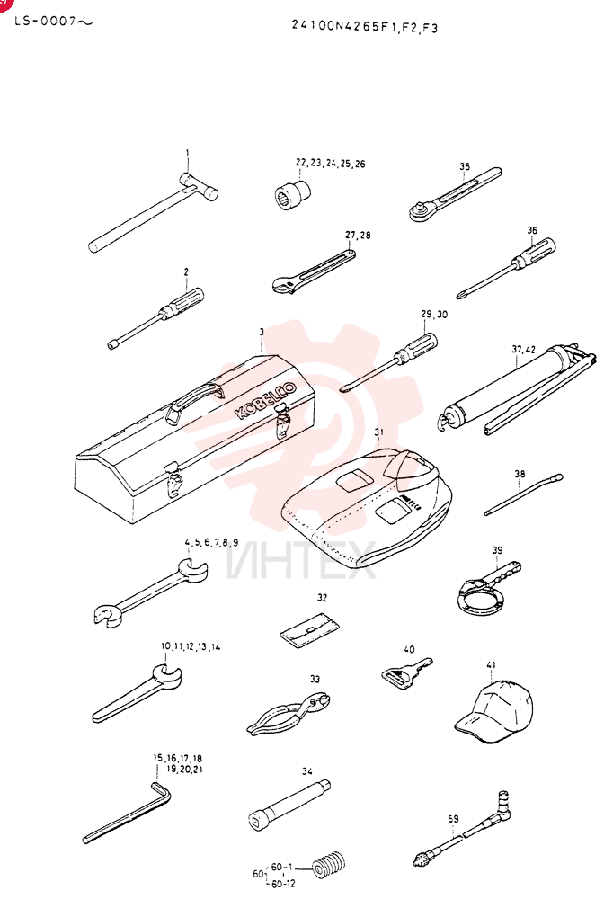 TOOL ASSY 24100N4265F2