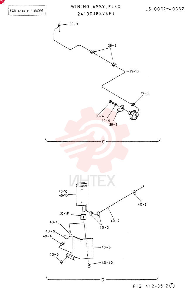 WIRING ASSY,ELEC 24100J8374F1 (1)