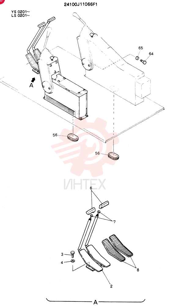 CONTROL ASSY(NORTH EUROPE) 24100J11066F1 (1)