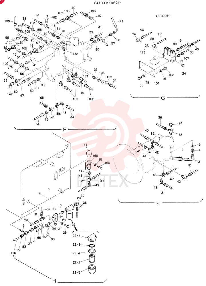 REMOTE-CONTROL ASSY (FOR NORTH AMERICA) 24100J11167F1 (2)