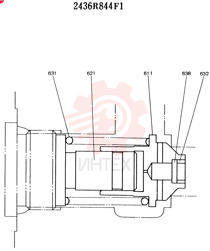VALVE 2436R844F1