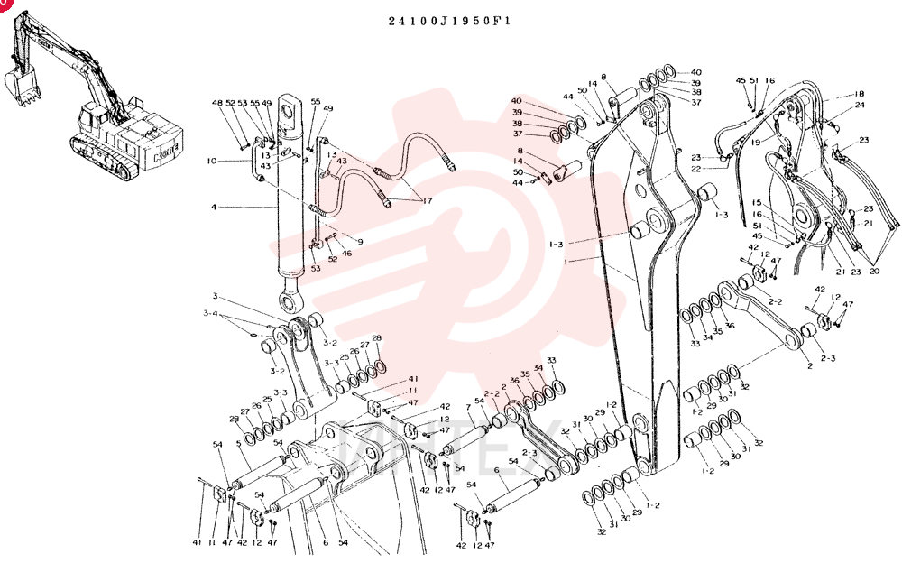 ARM ASSY, CONSISTS OF REF 1 TO 59