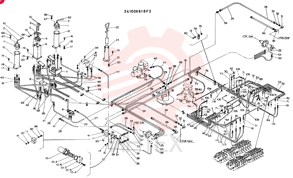 CONTROL ASSY, CONSISTS OF REF 1 TO 118