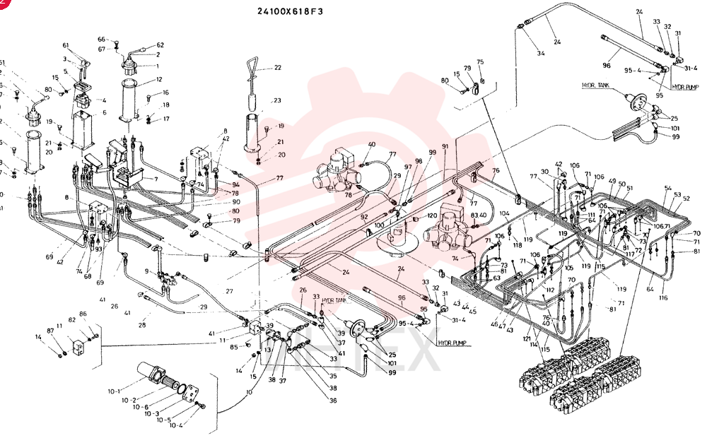 CONTROL ASSY, CONSISTS OF REF 1 TO 121