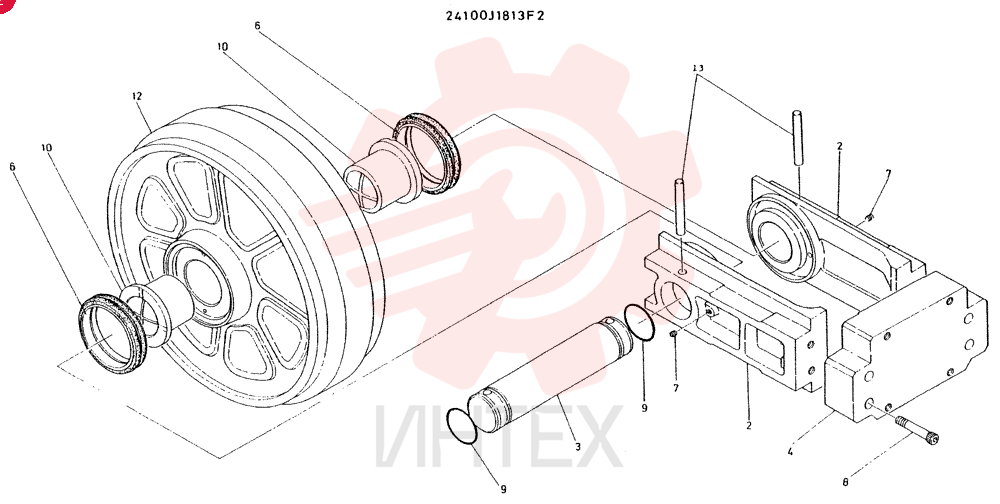 IDLER 24100J1813F2