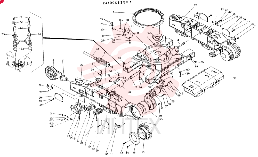 INSTAL, LOW CONSISTS OF REF. 1 TO 94
