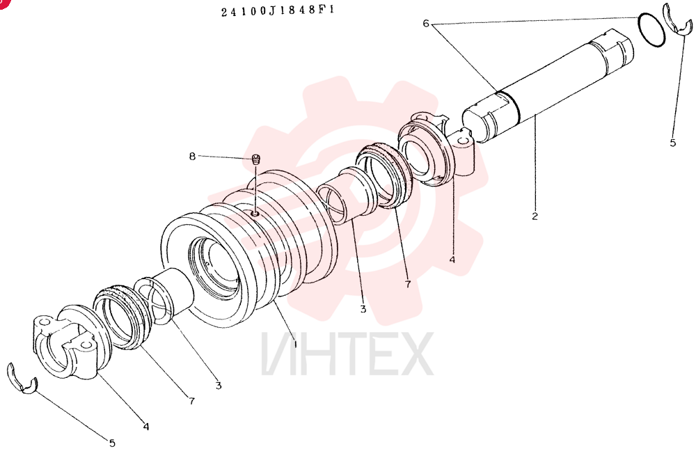 ROLLER 24100J1848F1