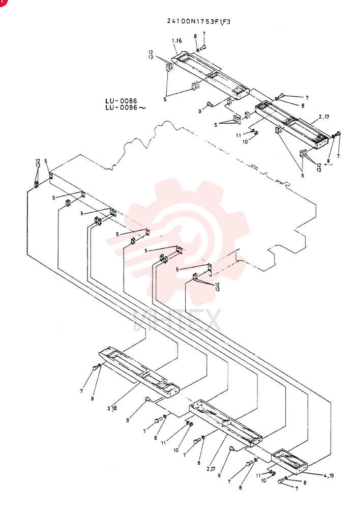 CATWALK  LU.0086, Serial Range: 0096--LU.0145