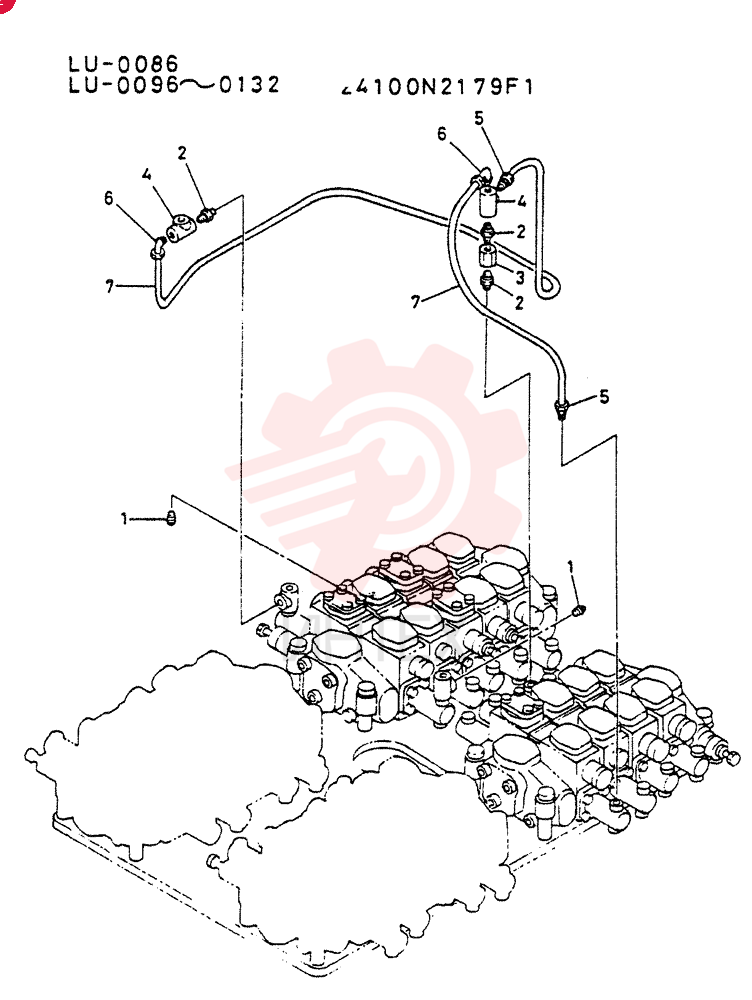 CONTROL  ASSY.5.25M  ARM