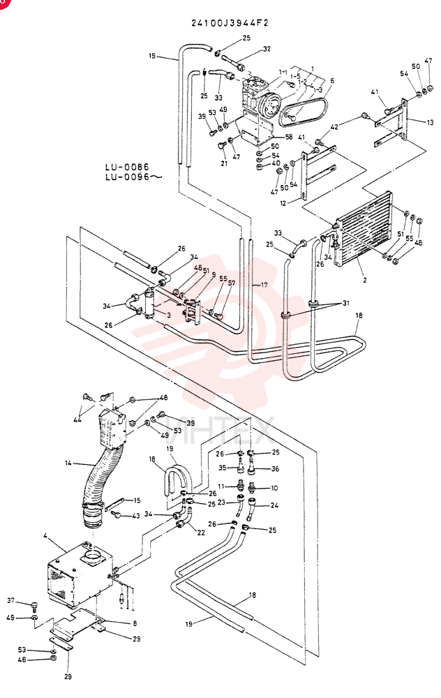 COOLER ASSY, CAR 24100J3944F2