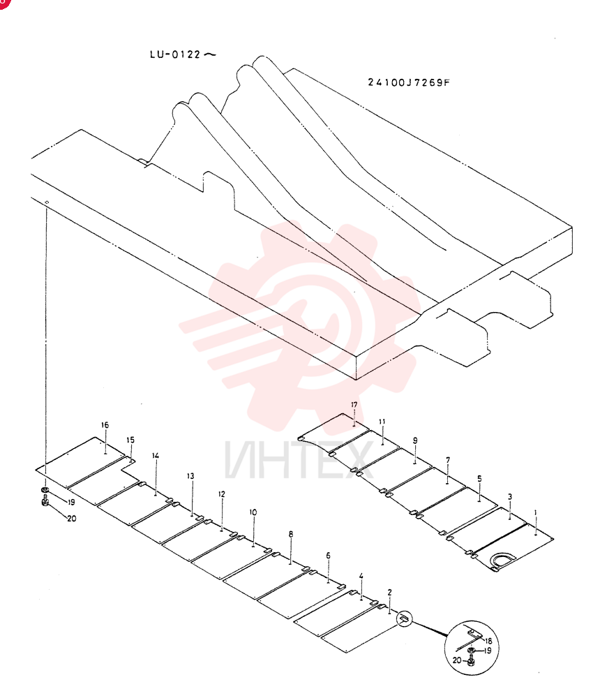 COVER ASSY,  UNDER (FOR NORWAY) 24100J7269F1