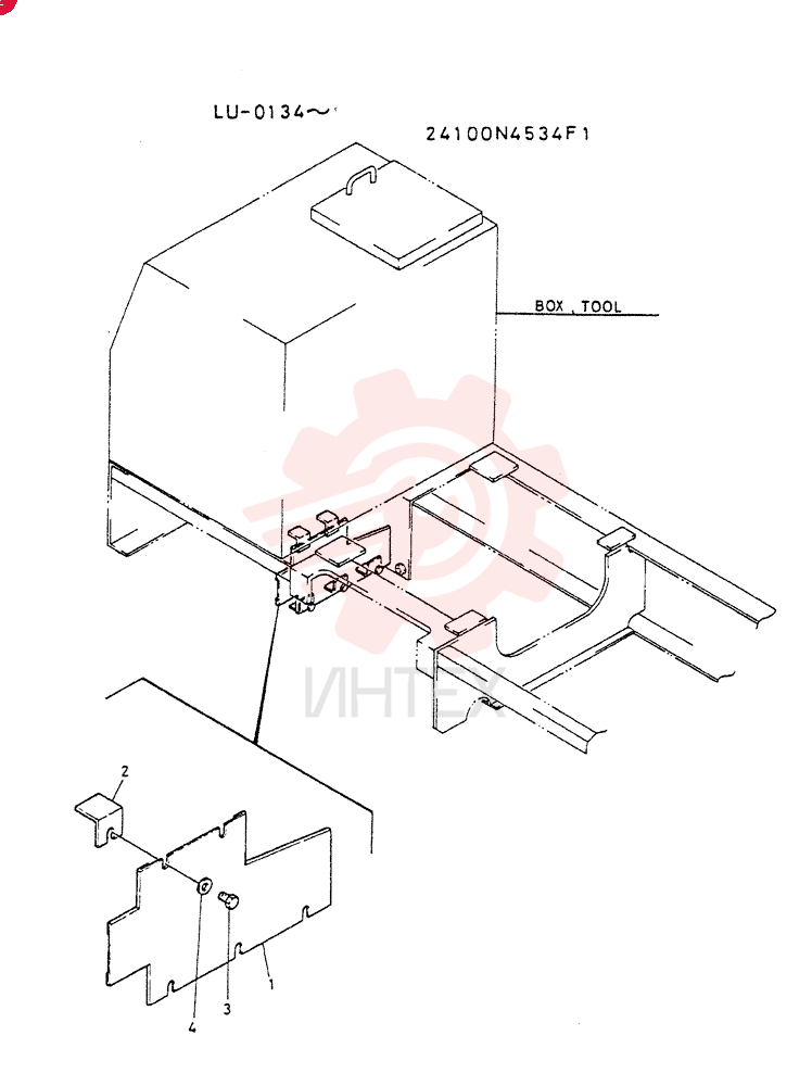 COVER  ASSY 24100N4534F1