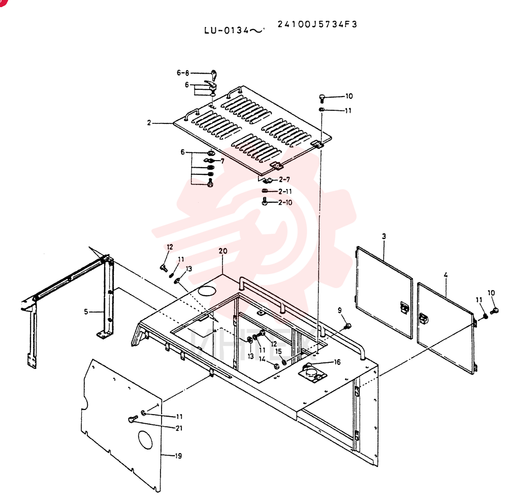GUARD   ASSY 24100J5734F3