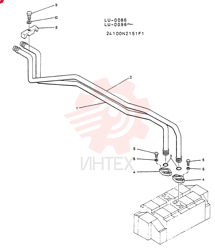HYDR LNES,LOADING 24100N2151F1