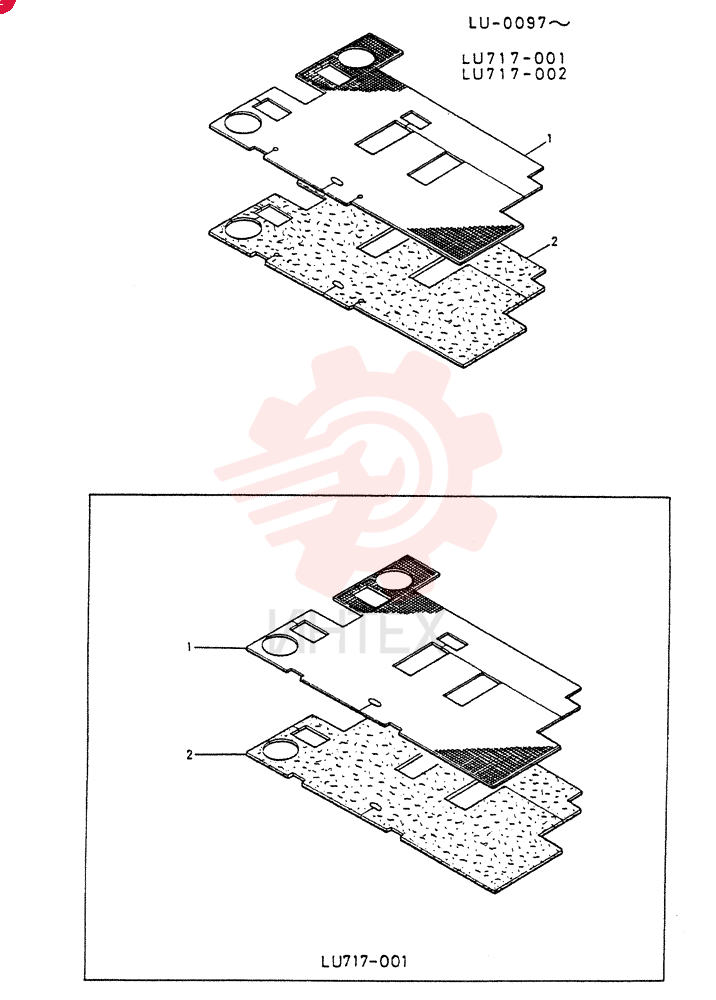 MAT, FLOOR, Serial Range: LU.0097--LU.0107