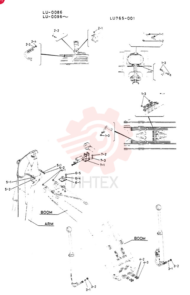 PARTS, TRANSPORT LU765-001
