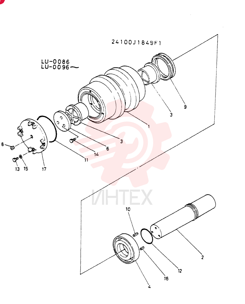 ROLLER 24100J1849F1