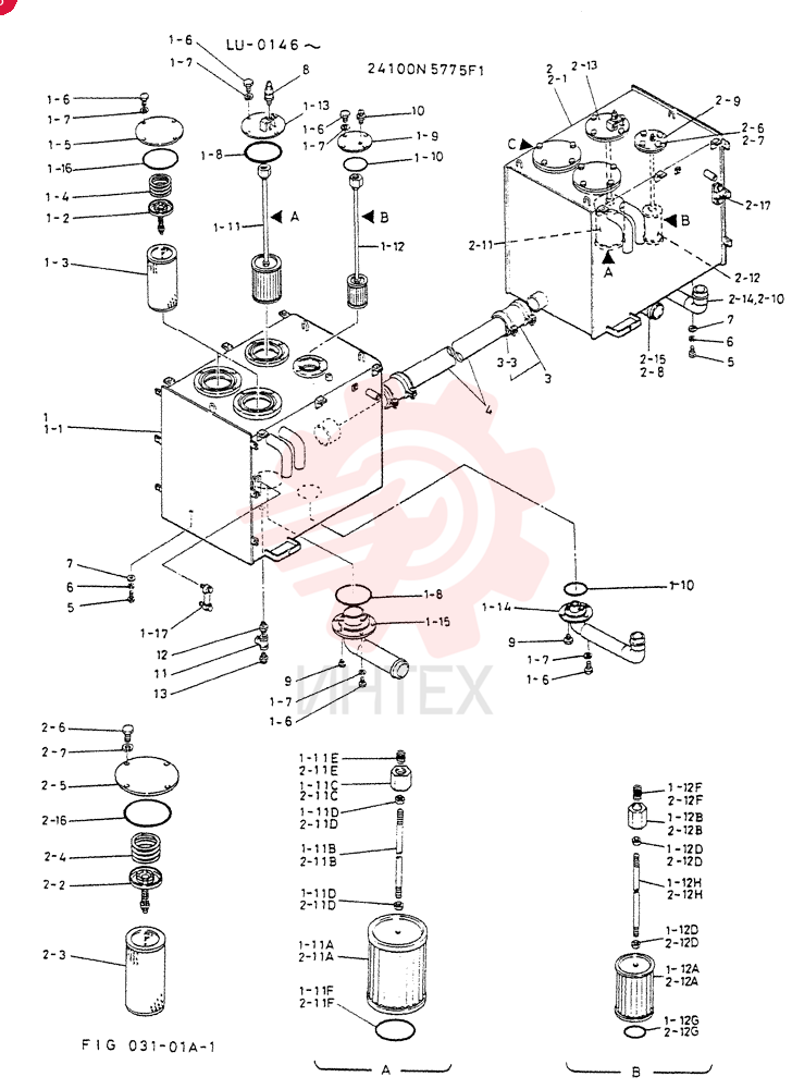 TANK ASSY, HYD 24100N5775F1