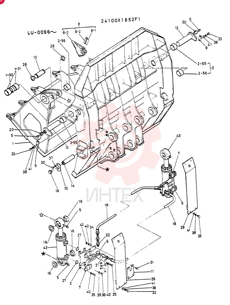 BUCKET   ASSY,   3.0M3