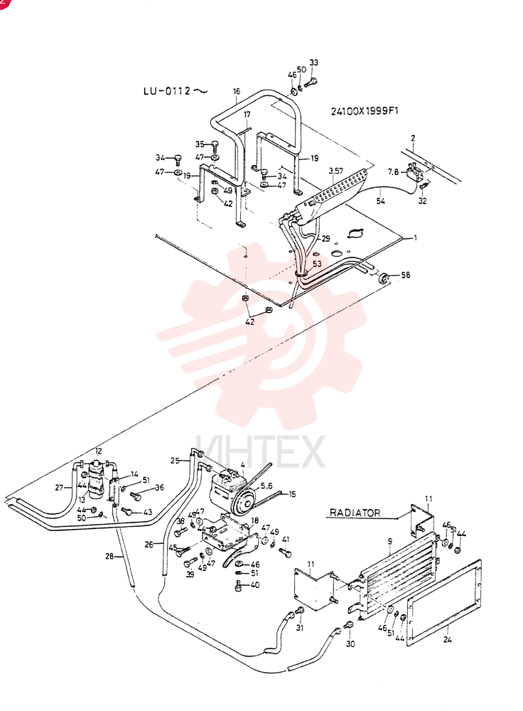 COOLER ASSY, CAR 24100X1999F1