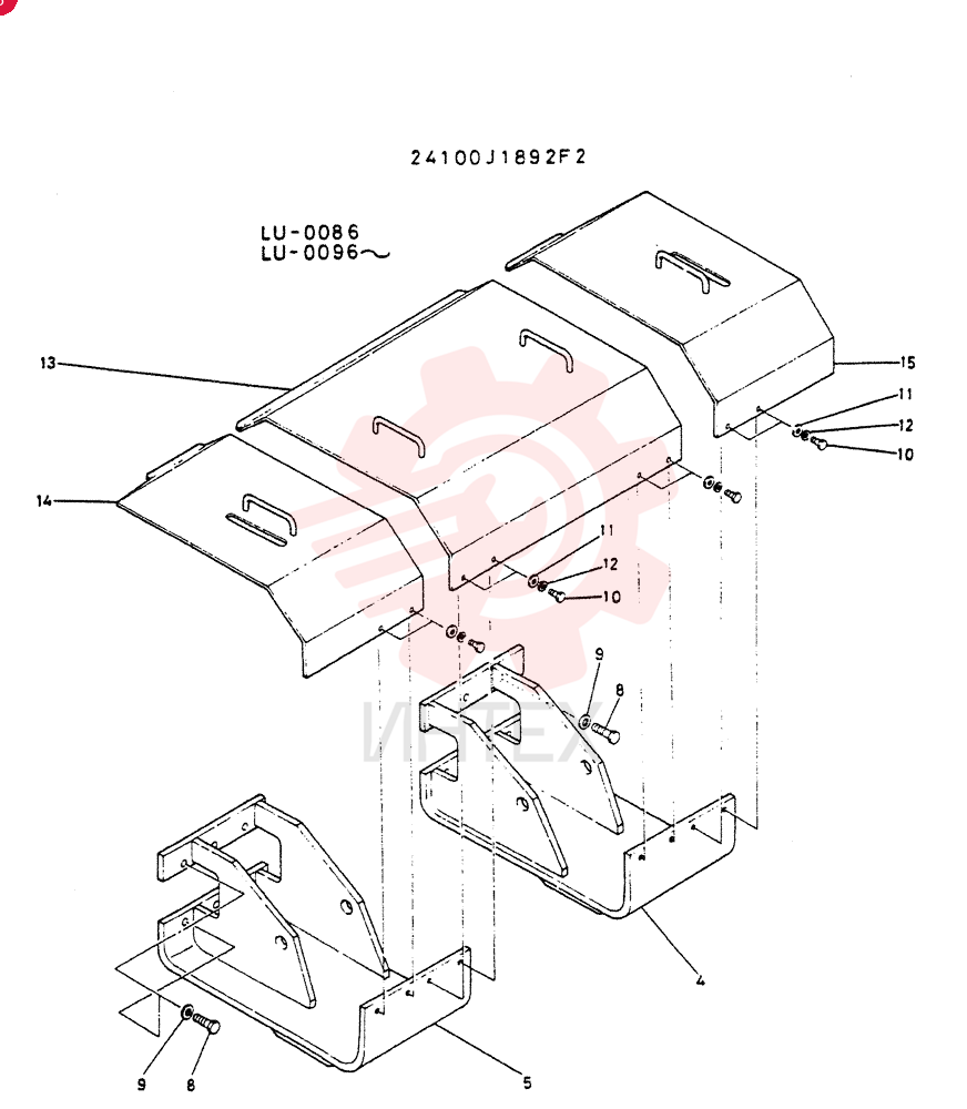 COVER ASSY,MOTOR 24100J1892F2