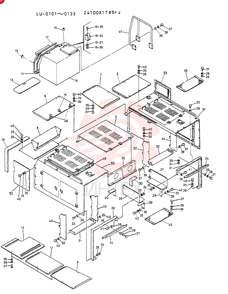GUARD ASSY 24100X1785F2