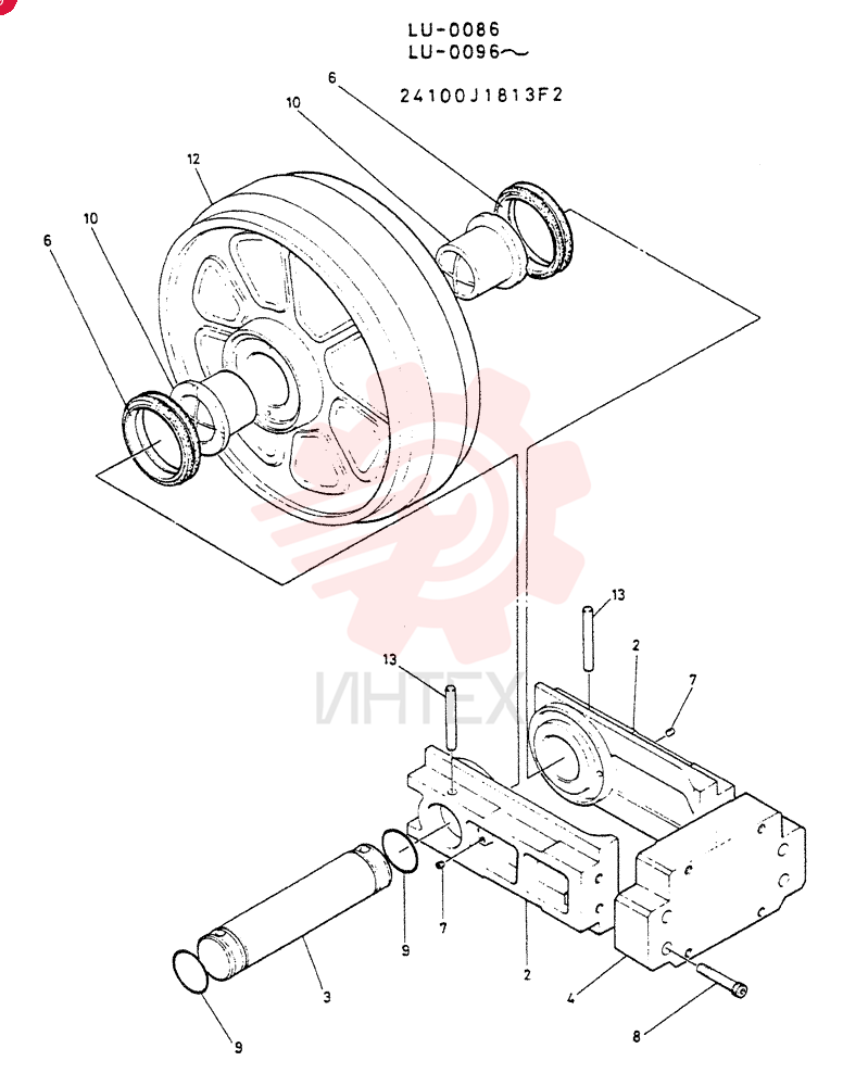 IDLER 24100J1813F2