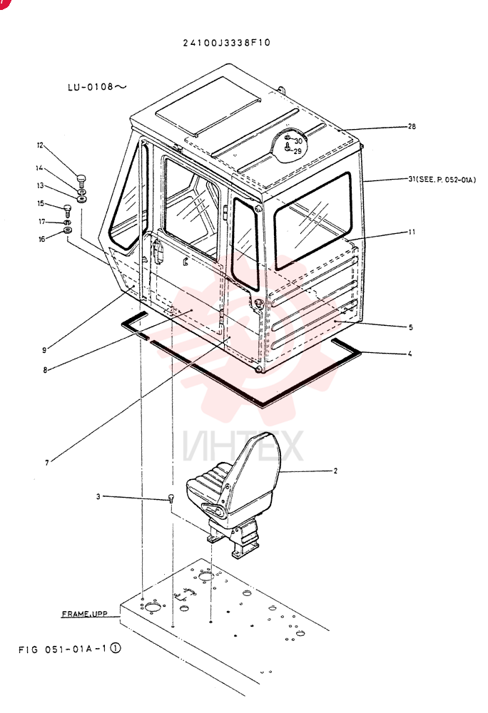 INSTAL, CAB 24100J3338F10