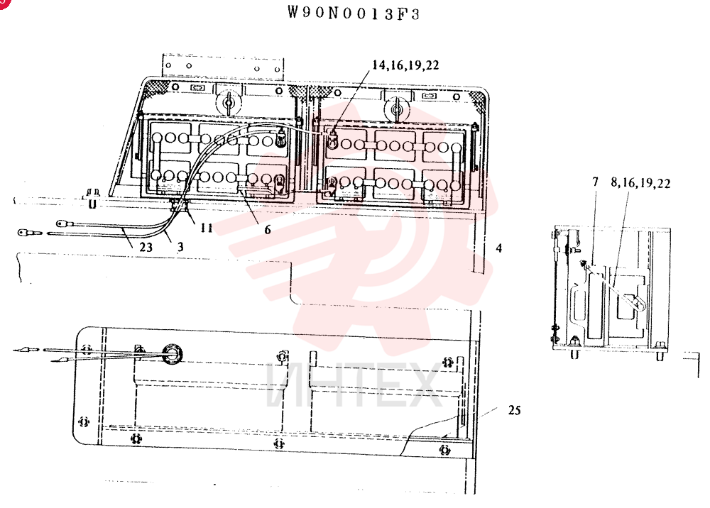 BATTERY GROUP W90N0013F3